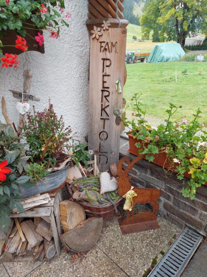 Landhaus Perktold Nesselwängle Buitenkant foto